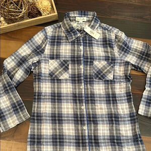 Simply Noelle PJ Flannel shirt